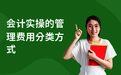 会计实操的管理费用分类方式