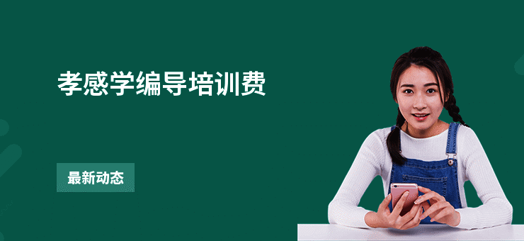 孝感学编导培训费